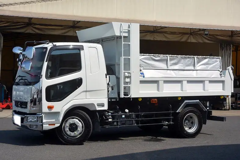 三菱 ファイター 中型/増トン ダンプ ローダー 強化 の中古トラック【車両No.120766】