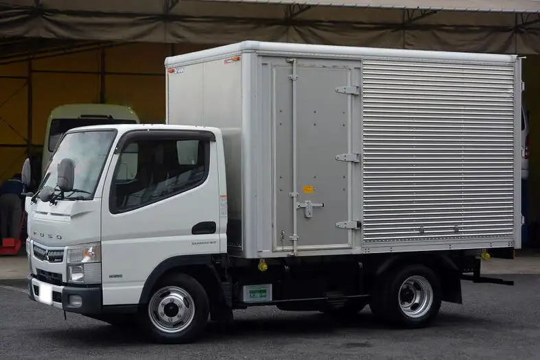 三菱 キャンター 小型 アルミバン サイドドア TPG-FBA00 の中古トラック【車両No.120773】
