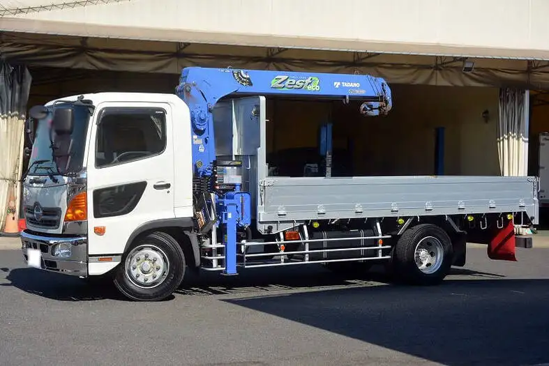 日野 レンジャー 中型/増トン クレーン付 アルミブロック 3段 の中古トラック【車両No.120764】