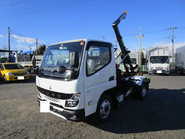 三菱 キャンター 小型 アームロール ツインホイスト 2RG-FBAV0 の中古トラック【車両No.120540】