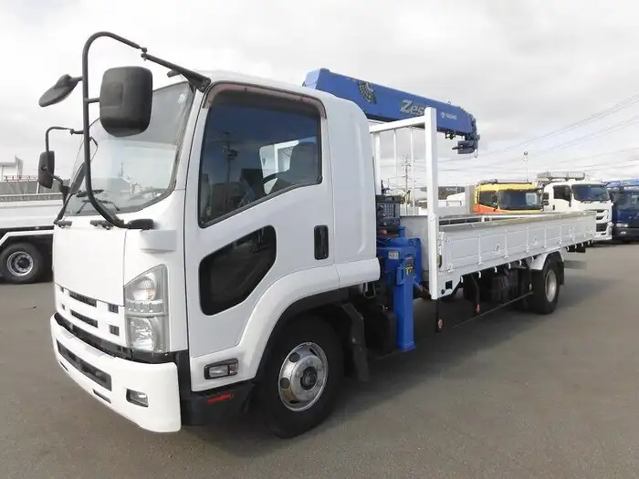 いすゞ フォワード 中型/増トン クレーン付 床鉄板 5段 の中古トラック【車両No.120852】