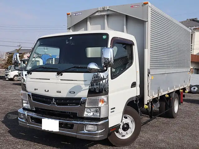 三菱 キャンター 小型 ウイング 床鉄板 カスタム の中古トラック【車両No.120792】