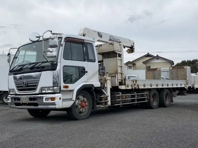 日産UD コンドル 中型/増トン 車両重機運搬 3段クレーン ラジコン の中古トラック【車両No.120929】