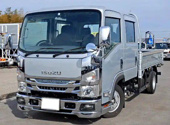 いすゞ エルフ 小型 平ボディ Wキャブ TRG-NLR85AR の中古トラック【車両No.120716】