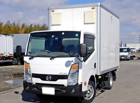 日産 アトラス 小型 アルミバン シャッター式 CBF-SQ2F24 の中古トラック【車両No.120708】