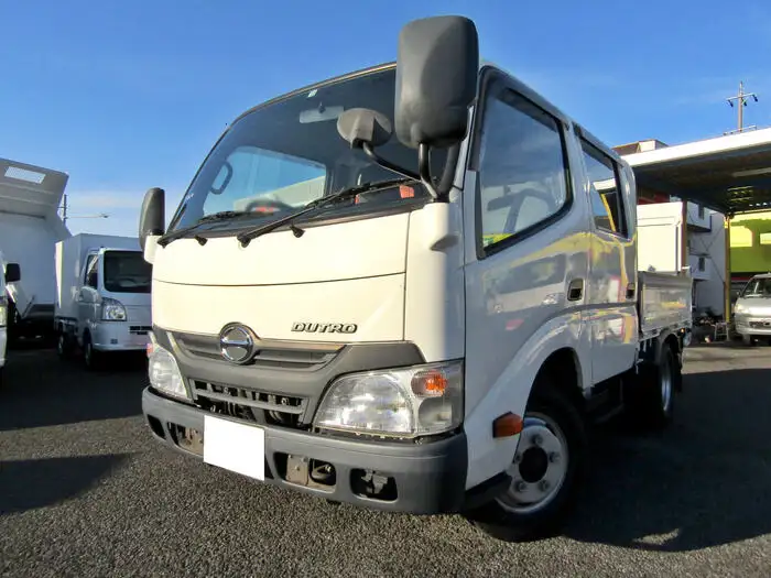 日野 デュトロ 小型 平ボディ Wキャブ パワーゲート の中古トラック【車両No.120713】