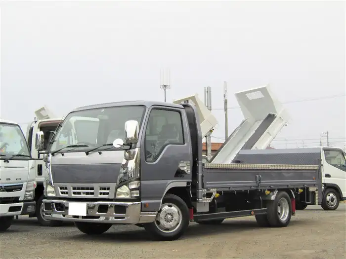 いすゞ エルフ 小型 平ボディ パワーゲート 床鉄板 の中古トラック【車両No.120812】