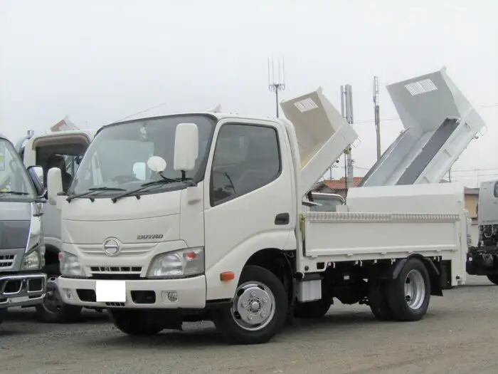 日野 デュトロ 小型 平ボディ パワーゲート 床鉄板 の中古トラック【車両No.120799】