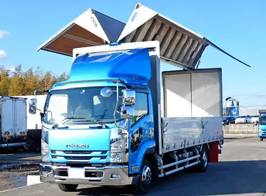 いすゞ フォワード 中型/増トン ウイング TKG-FRR90S2 H28 の中古トラック【車両No.120711】