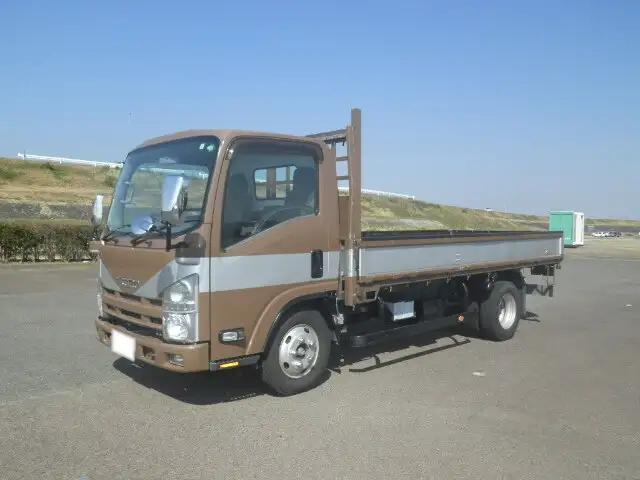 いすゞ エルフ 小型 平ボディ SKG-NMR85R H24 の中古トラック【車両No.120989】