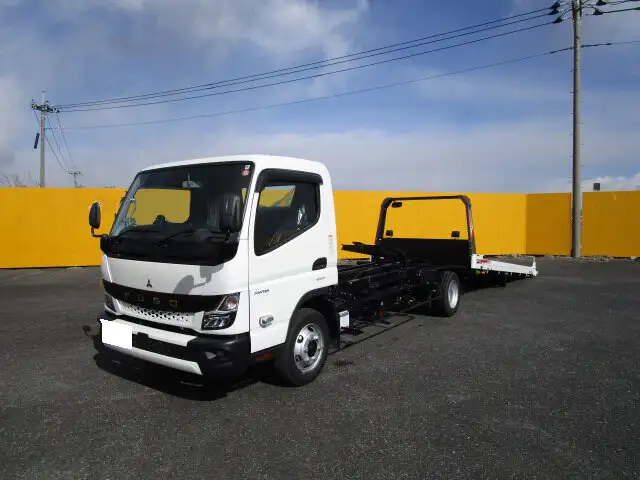 三菱 キャンター 小型 車両重機運搬 ウインチ 2PG-FEB90 の中古トラック【車両No.120959】