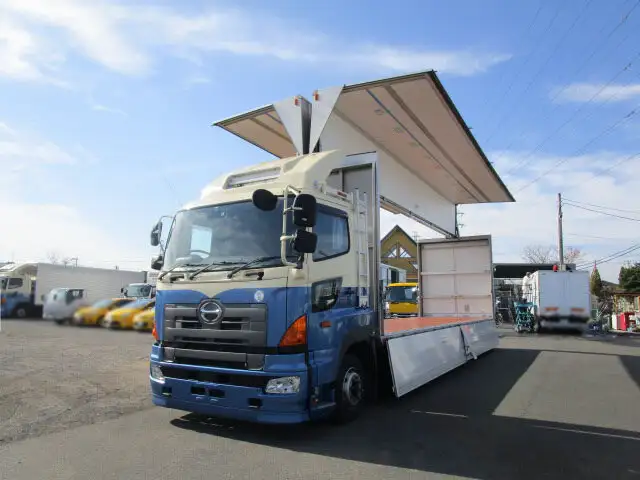 日野 プロフィア 大型 ウイング エアサス ベッド の中古トラック【車両No.120945】