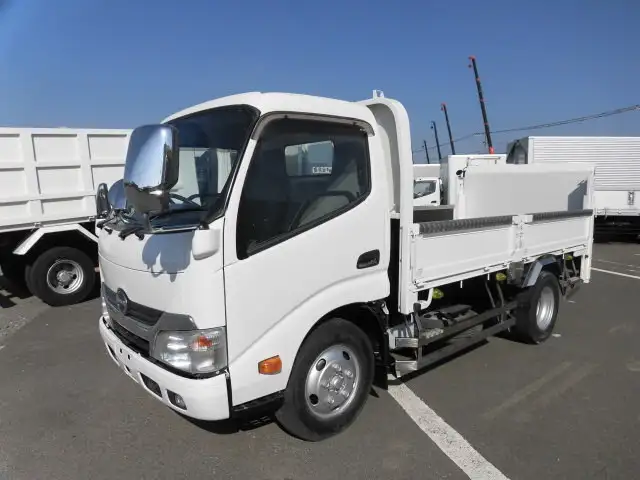 日野 デュトロ 小型 平ボディ パワーゲート 床鉄板 の中古トラック【車両No.121057】