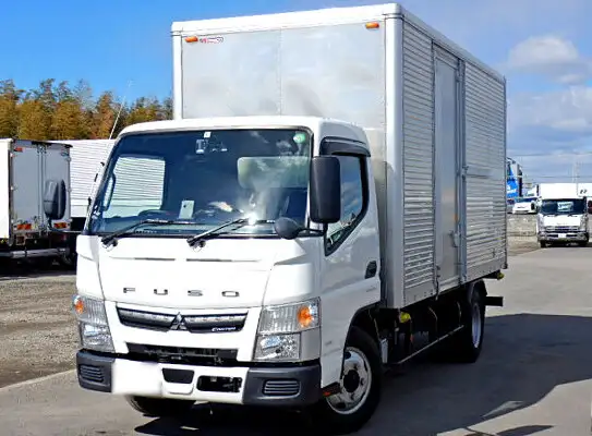 三菱 キャンター 小型 アルミバン サイドドア 2PG-FEAV0 の中古トラック【車両No.121018】
