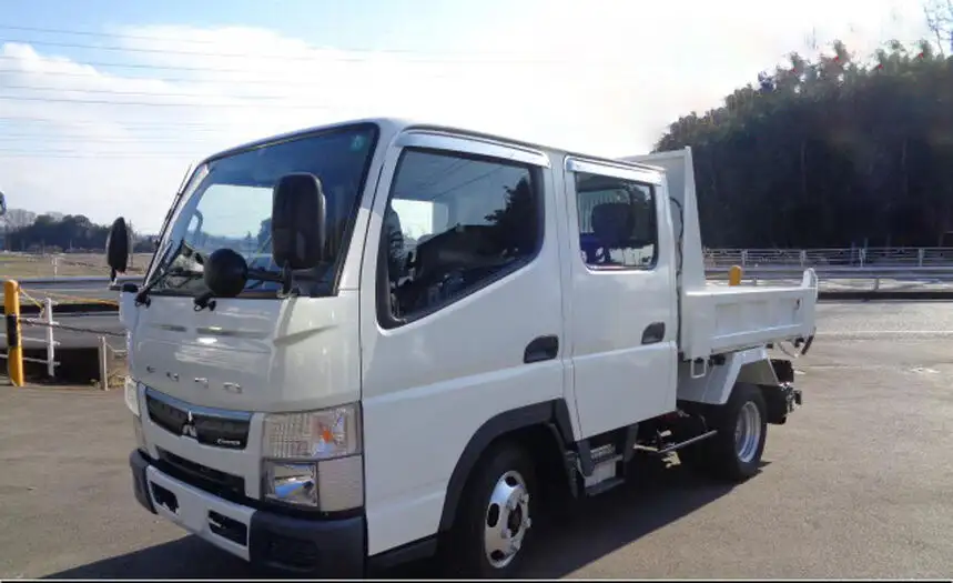 三菱 キャンター 小型 ダンプ Wキャブ TPG-FBA20 の中古トラック【車両No.121091】