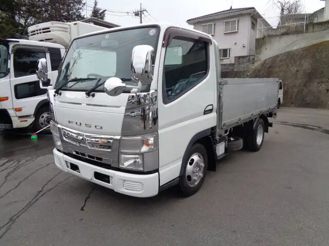三菱 キャンター 小型 平ボディ アルミブロック TKG-FBA20 の中古トラック【車両No.121072】