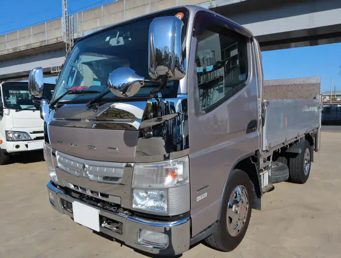 三菱 キャンター 小型 平ボディ パワーゲート アルミブロック の中古トラック【車両No.121251】