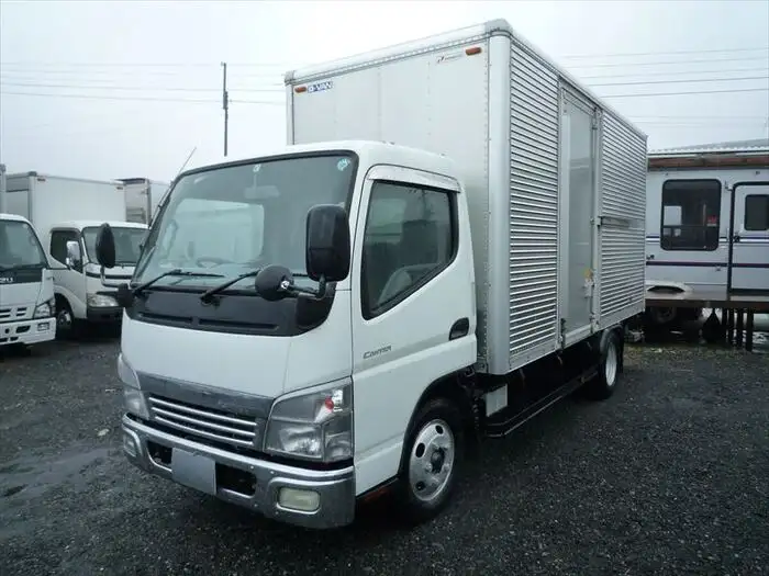 三菱 キャンター 小型 アルミバン パワーゲート サイドドア の中古トラック【車両No.121246】