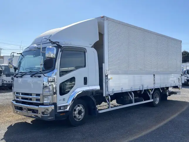 いすゞ フォワード 中型/増トン ウイング パワーゲート ベッド の中古トラック【車両No.121312】