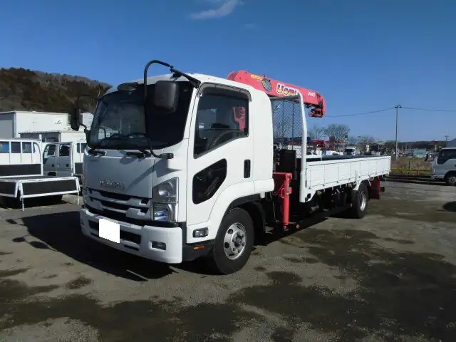 いすゞ フォワード 中型/増トン クレーン付 4段 ラジコン の中古トラック【車両No.121293】