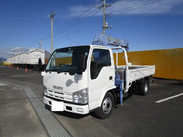 いすゞ エルフ 小型 クレーン付 4段 ラジコン の中古トラック【車両No.121290】