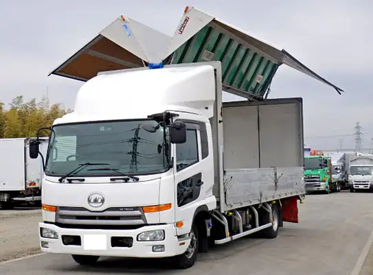 日産UD コンドル 中型/増トン ウイング ベッド TKG-MK38L の中古トラック【車両No.121456】