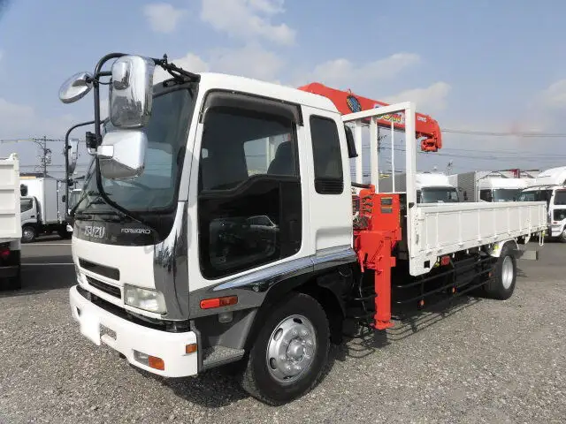 いすゞ フォワード 中型/増トン クレーン付 4段 ラジコン の中古トラック【車両No.121605】