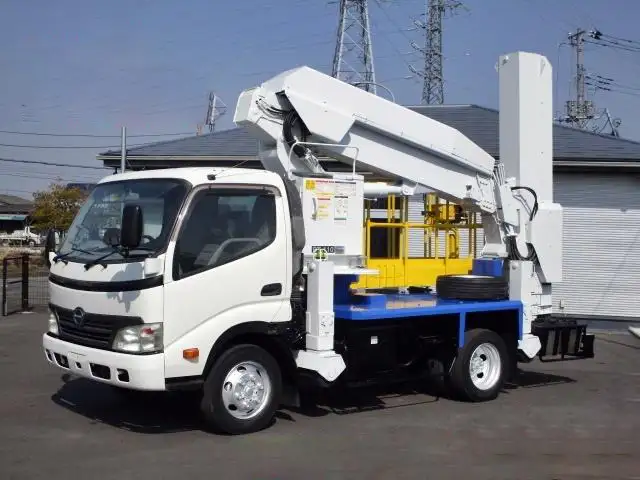 日野 デュトロ 小型 高所・建柱車 高所作業車 BDG-XZU404X の中古トラック【車両No.121600】