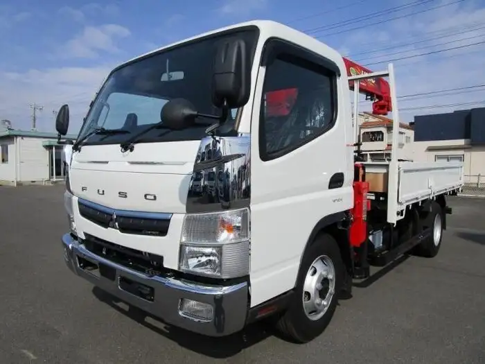 三菱 キャンター 小型 クレーン付 5段 ラジコン の中古トラック【車両No.121738】