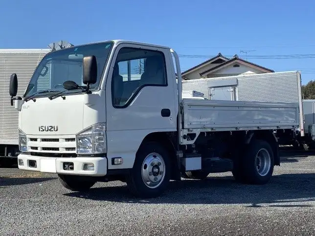 いすゞ エルフ 小型 平ボディ 床鉄板 TKG‐NKR85A の中古トラック【車両No.121769】