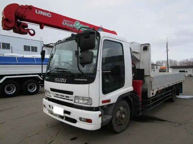 いすゞ フォワード 中型/増トン クレーン付 4段 ラジコン の中古トラック【車両No.121884】