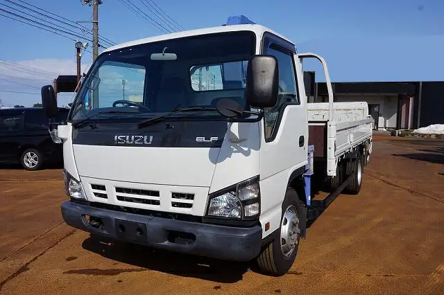 いすゞ エルフ 小型 クレーン付 パワーゲート 3段 の中古トラック【車両No.121645】