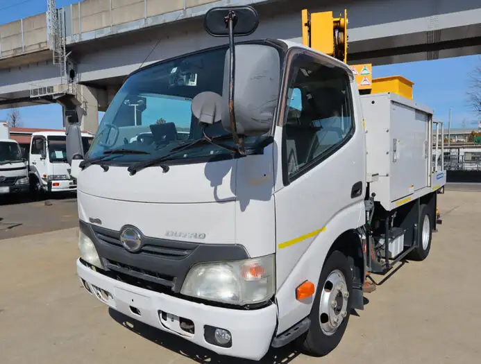 日野 デュトロ 小型 高所・建柱車 高所作業車 SKG-XZU605M の中古トラック【車両No.121817】