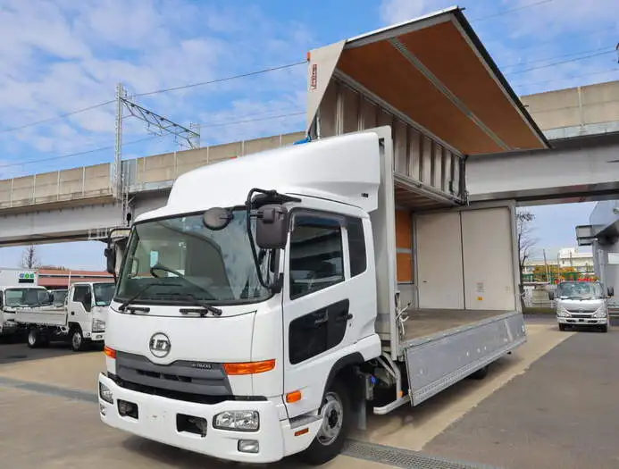 日産UD コンドル 中型/増トン ウイング エアサス ベッド の中古トラック【車両No.121814】