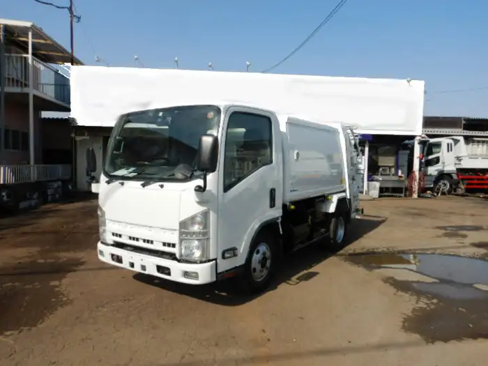 いすゞ エルフ 小型 パッカー車 巻き込み式 回転ダンプ式 の中古トラック【車両No.121991】