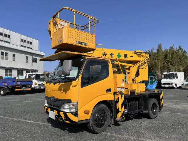 日野 デュトロ 小型 高所・建柱車 高所作業車 SKG-XZU600E の中古トラック【車両No.121902】