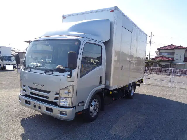 いすゞ エルフ 小型 アルミバン パワーゲート サイドドア の中古トラック【車両No.121609】