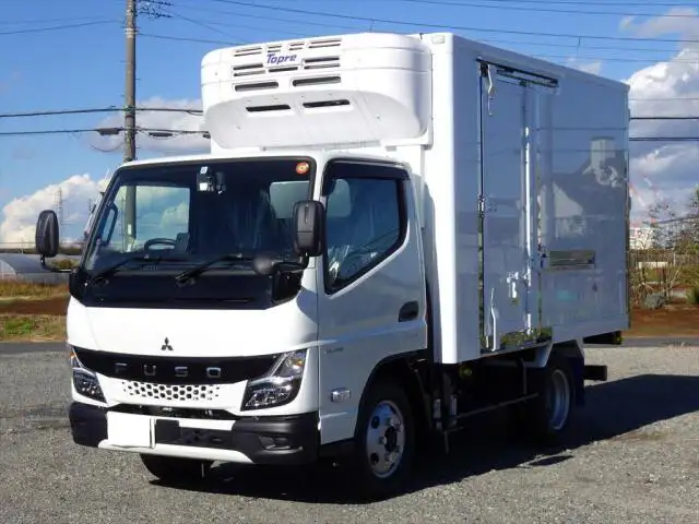 三菱 キャンター 小型 冷凍冷蔵 低温 床ステン の中古トラック【車両No.122010】