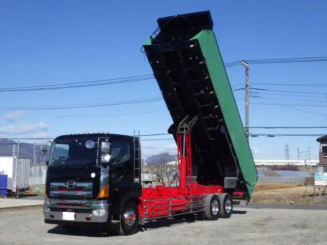 日野 プロフィア 大型 ダンプ 土砂禁 ベッド の中古トラック【車両No.121927】