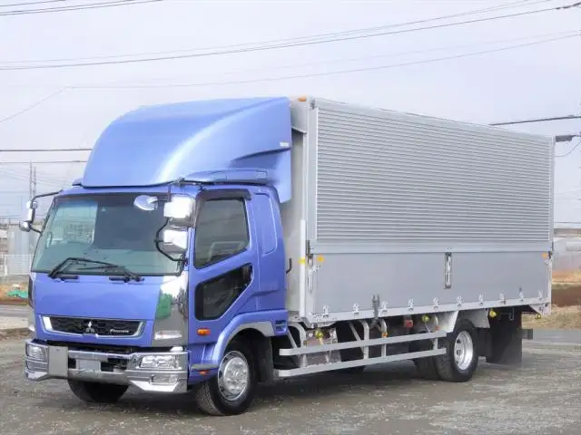 三菱 ファイター 中型/増トン ウイング エアサス ベッド の中古トラック【車両No.121920】