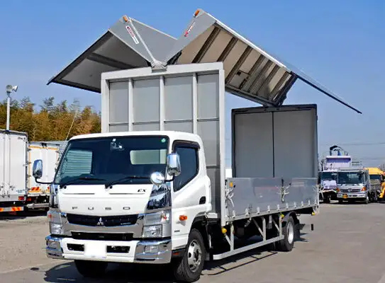 三菱 キャンター 小型 ウイング TPG-FED90 H28 の中古トラック【車両No.122320】