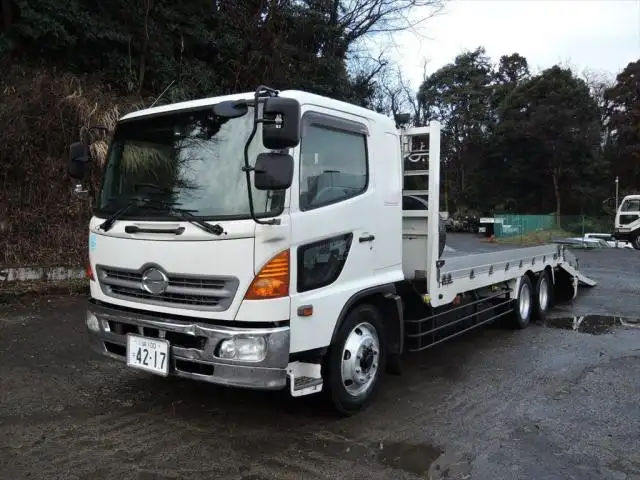 日野 レンジャー 中型/増トン 車両重機運搬 ウインチ ベッド の中古トラック【車両No.122341】