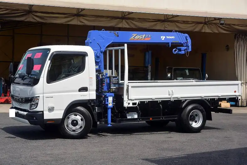 三菱 キャンター 小型 クレーン付 4段 ラジコン の中古トラック【車両No.122573】