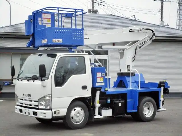 いすゞ エルフ 小型 高所・建柱車 高所作業車 TKG-NKR85AN の中古トラック【車両No.122586】