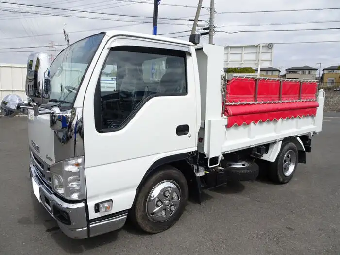 いすゞ エルフ 小型 ダンプ 強化 コボレーン の中古トラック【車両No.122733】