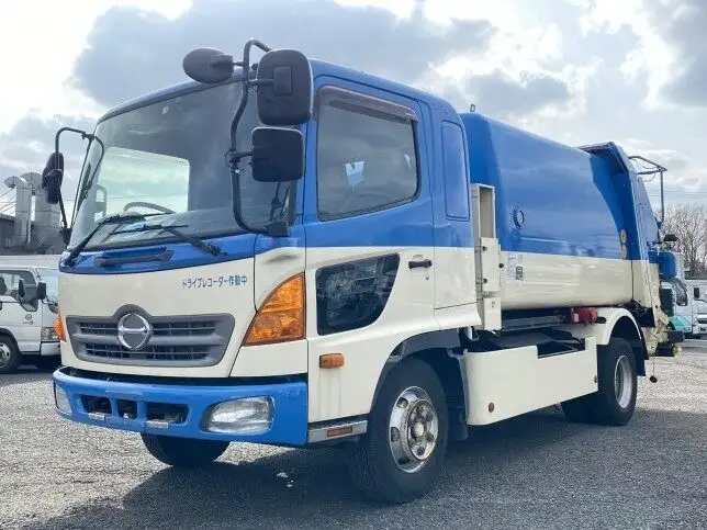 日野 レンジャー 中型/増トン パッカー車 回転ダンプ式 ベッド の中古トラック【車両No.122438】