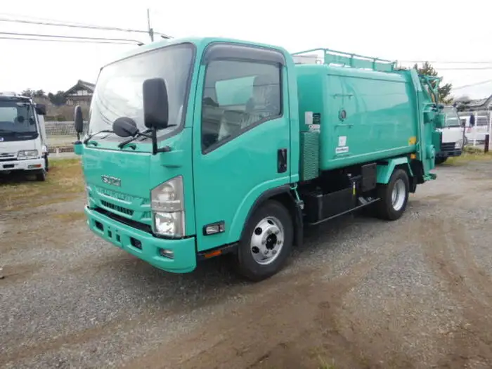 いすゞ エルフ 小型 パッカー車 巻き込み式 回転ダンプ式 の中古トラック【車両No.122607】