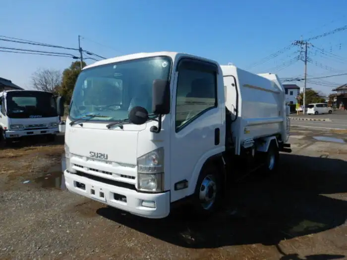 いすゞ エルフ 小型 パッカー車 巻き込み式 回転ダンプ式 の中古トラック【車両No.122602】