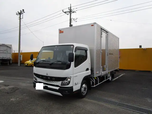 三菱 キャンター 小型 アルミバン パワーゲート サイドドア の中古トラック【車両No.122785】