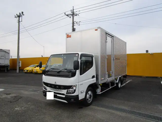 三菱 キャンター 小型 アルミバン パワーゲート サイドドア の中古トラック【車両No.122786】